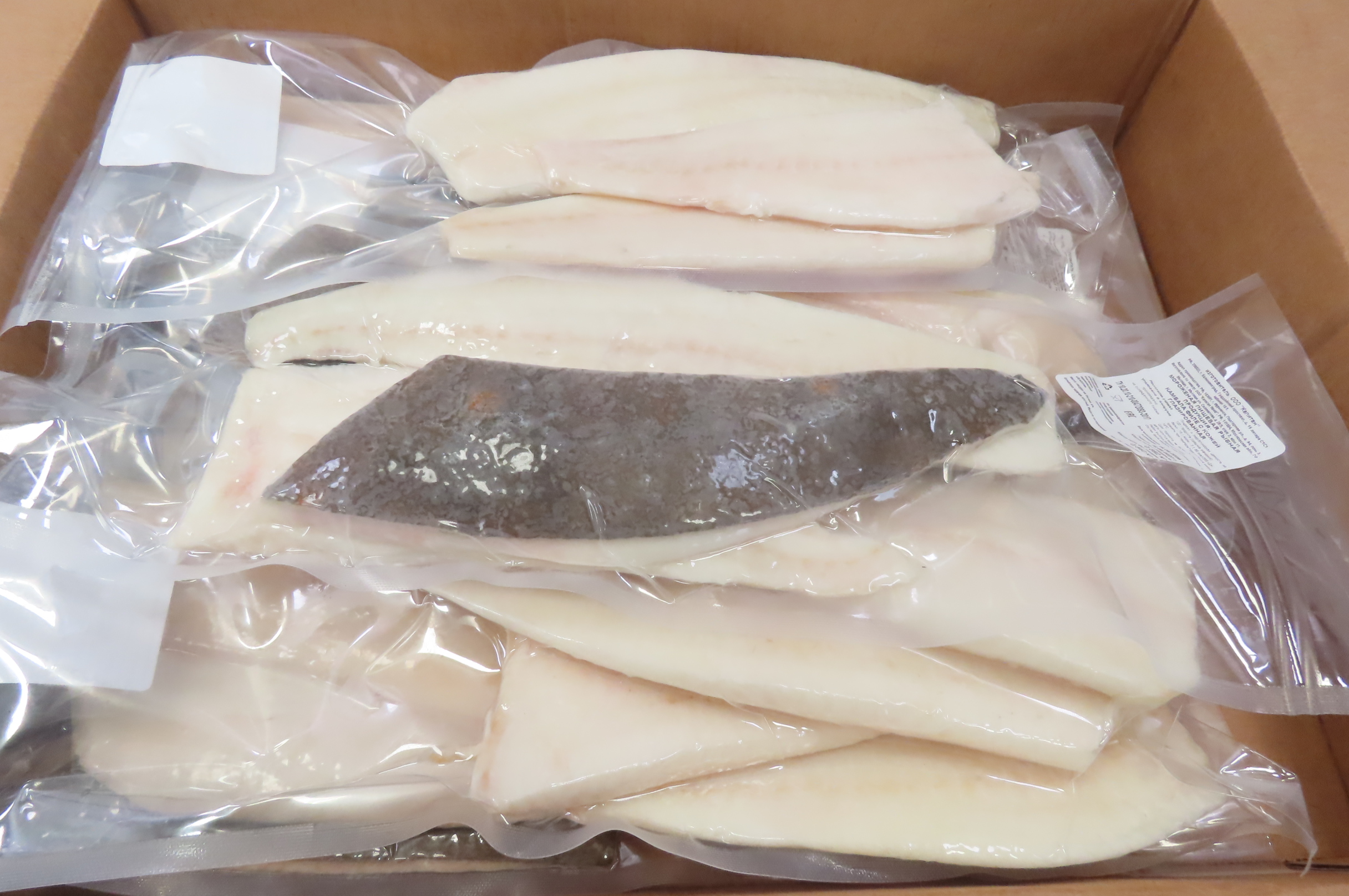 Камбала, филе н/к